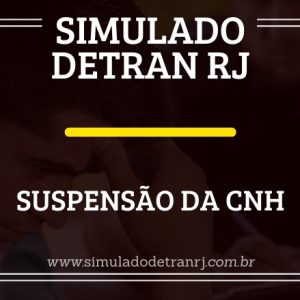 suspensão da cnh